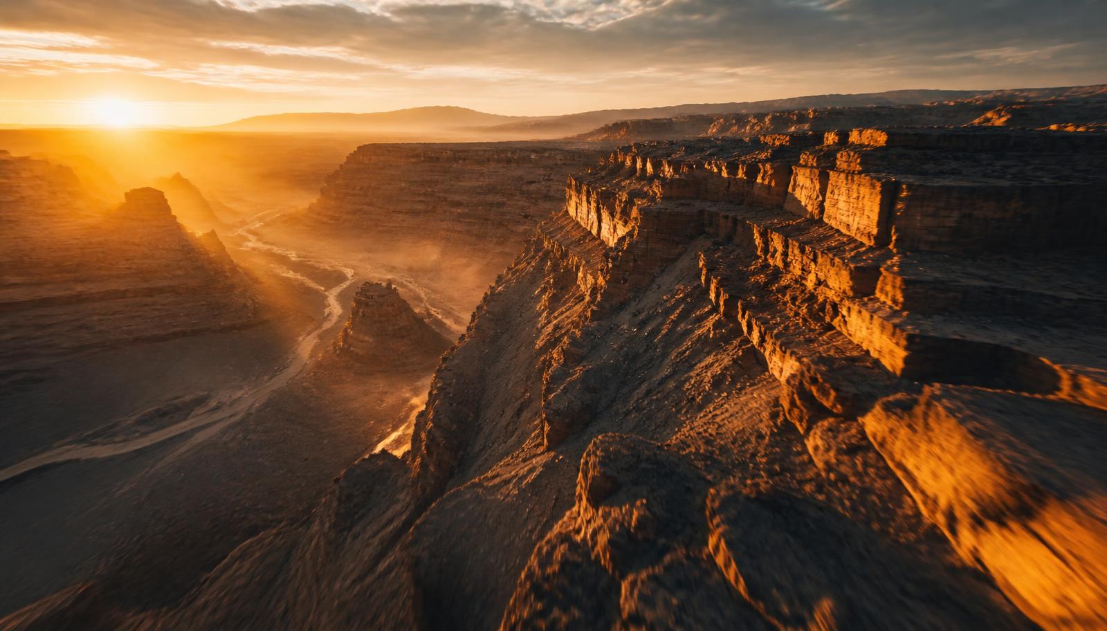 CANYON-SCALE CAMERA MOVES
